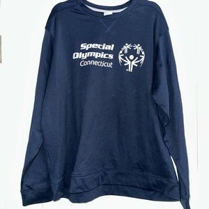 Special Olympics Connecticut performance crew neck sweatshirt size xl
